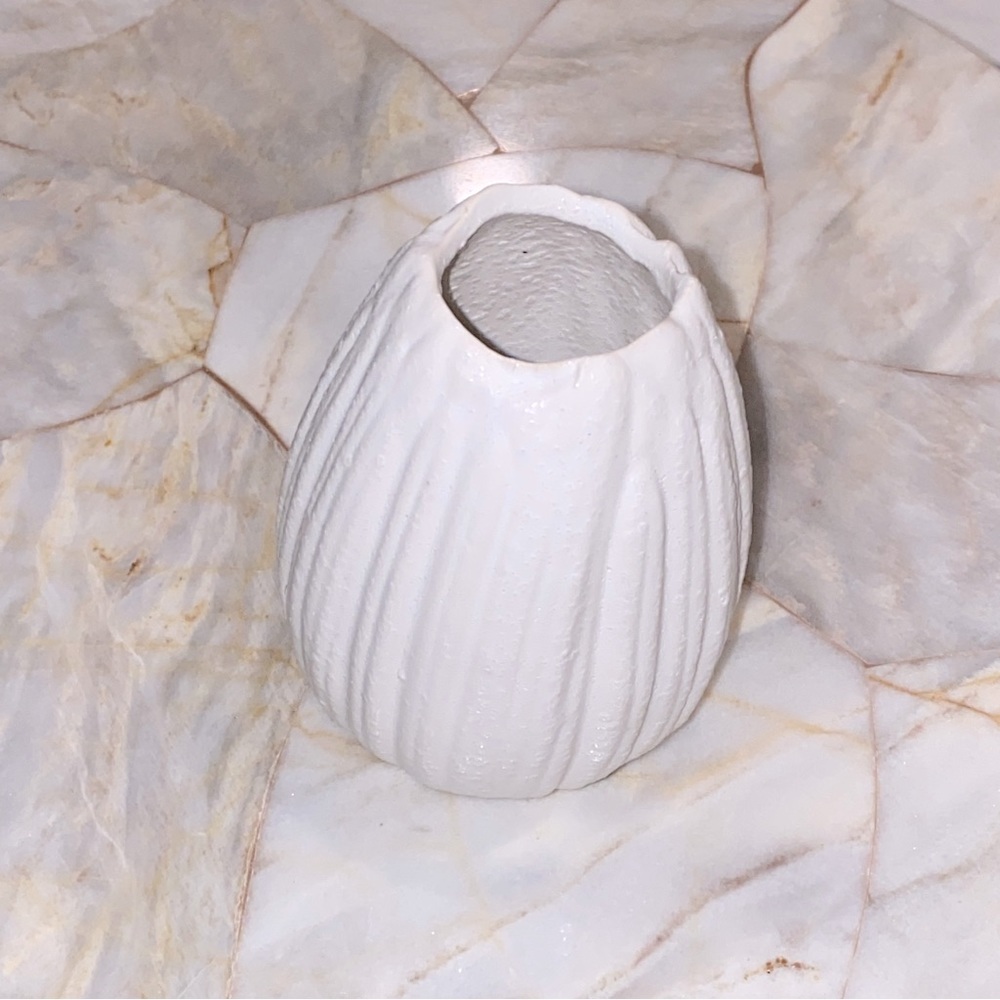 Arhaus Cirrus Bud Vase Modern Bud Vase for Flowers Pampas Grass